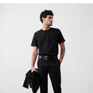 Banana Republic Black Short Sleeve Tee